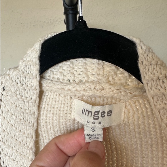 Umgee Oversized Cardigan Sweater Chunky‎ sweater size S - Picture 4 of 9
